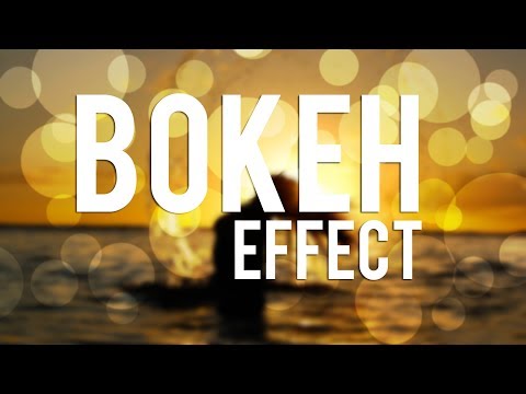 Photoshop Tutorial : Bokeh Effect