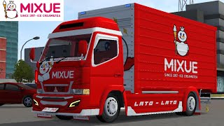 SHARE MOD TRUCK CANTER BOX MIXUE 🗿🤙.Mod bussid terbaru 2023