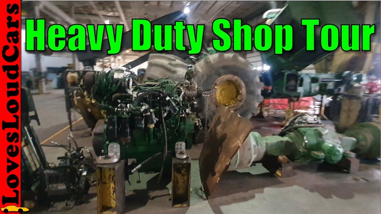 Heavy Duty mechanic shop tour YouTube