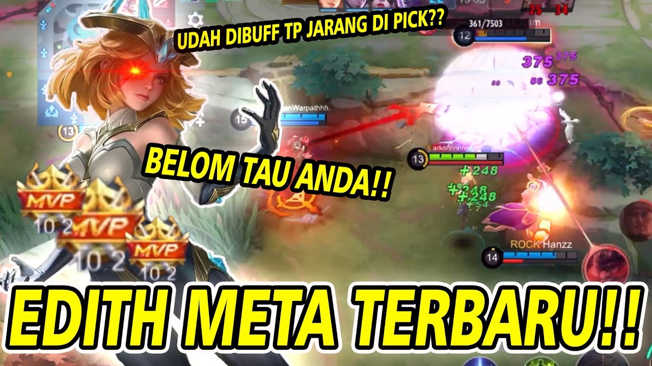 EDITH META TERBARU!! EDITH HERO GAGUNA?? COBAIN DULU DAH!! - Mobile ...