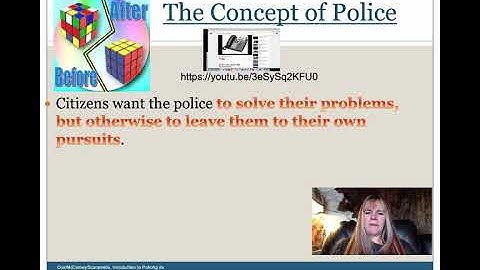 CCJ 241 Week 1 Video 2 of 4