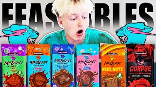 OCHUTNÁVKA SLADKOSTÍ od MrBeast - Feastables