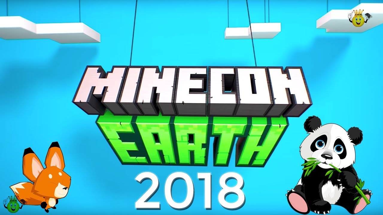 tudo que foi anunciado minecon earth 2018 minecraft youtube