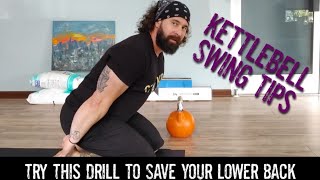 This Kettlebell Swing Drill Can Save Your Lower Back
