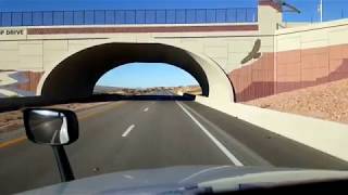BigRigTravels LIVE! Arizona/Nevada state line to Jct. I-15 & US 93 in Nevada-Sept. 19, 2018