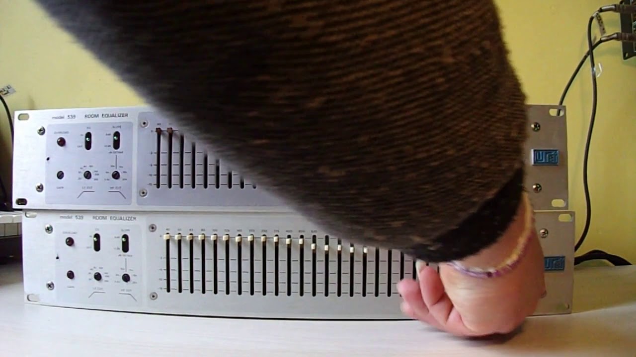 UREI model 539 Room Equalizer 1 & 2 / Ebay 02/2021 - YouTube 