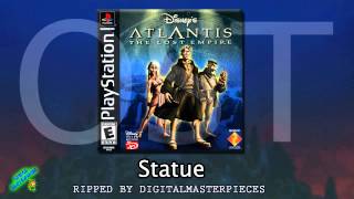 Disney's Atlantis: The Lost Empire (PS1) Soundtrack - Statue (Gamerip)
