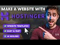 Hostinger Website Builder Tutorial (Complete Website Build Step by Step)