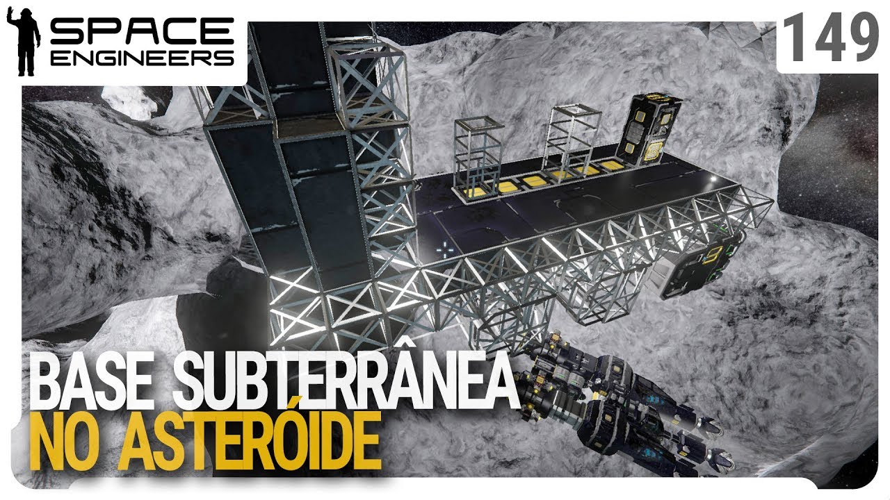 Base subterrânea no asteroide - Space Engineers - Coop - ep 149 - YouTube