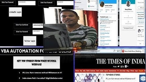 Web Page Crawling - VBA Automation