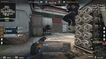 NiP Rez 4K USP vs Red Reserve Cache @ Dreamhack Valencia 2017 Grand FInals