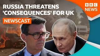 Russia Threatens UK Over Ukraine War Drones
