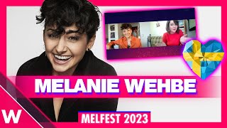 🇸🇪 Melanie Wehbe 'For the Show' Interview | Melodifestivalen 2023