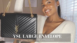 YSL ENVELOPE BAG REVIEW CHAT SAINT LAURENT MY THOUGHTS ON BUYING USED LUXURY HANDBAGS