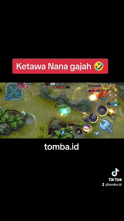 Ketawa Nana Gajah 🤣🐘 #tombaid #mlbb #mobilelegends #mlbbindonesia #nana