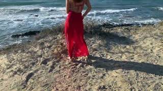 Kizomba ladystyling improvisation in Naxos Island | Anna Joyce - Eu Esperei