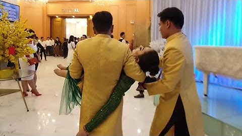 Lâm Khánh Chi ngất xỉu vì quá mệt khi tiệc cưới tập thể LGBT chưa kết thúc