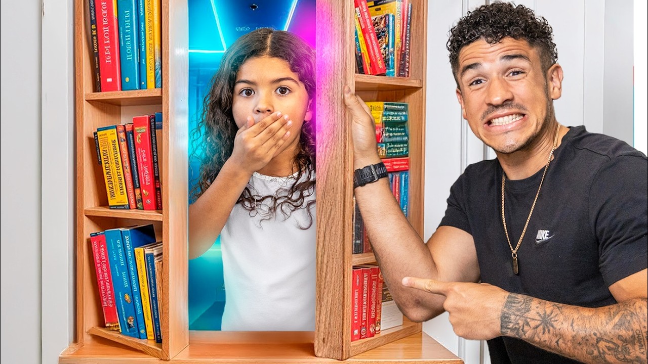 We Found a SECRET ROOM in our HOUSE!!! - YouTube