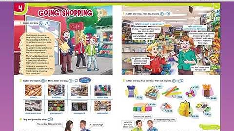 Go4! Unit 4 - Going Shopping! Vocabulary