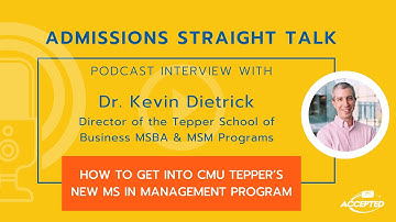 ​​How to Get Into CMU Tepper’s NEW MS in Management Program