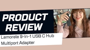 Lemorele 9-in-1 USB C Hub Multiport Adapter REVIEW!