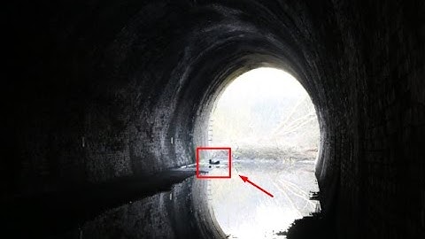 Exploring HUGE Abandoned Tunnel! (Warning)