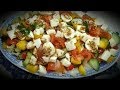 Новый Праздничный Салат "Королевский" Очень вкусный с сыром Моцарелла 2020