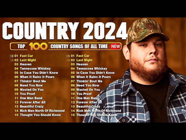 Country Music 2024 - Luke Combs, Morgan Wallen, Chris Stapleton, Brett Young, Kane Brown, Luke Bryan class=