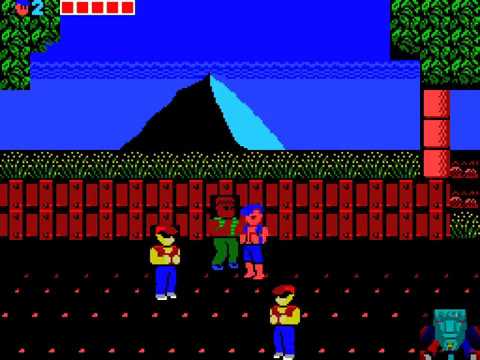 MSX Game: Double Dragon (1989 Zemina) - YouTube