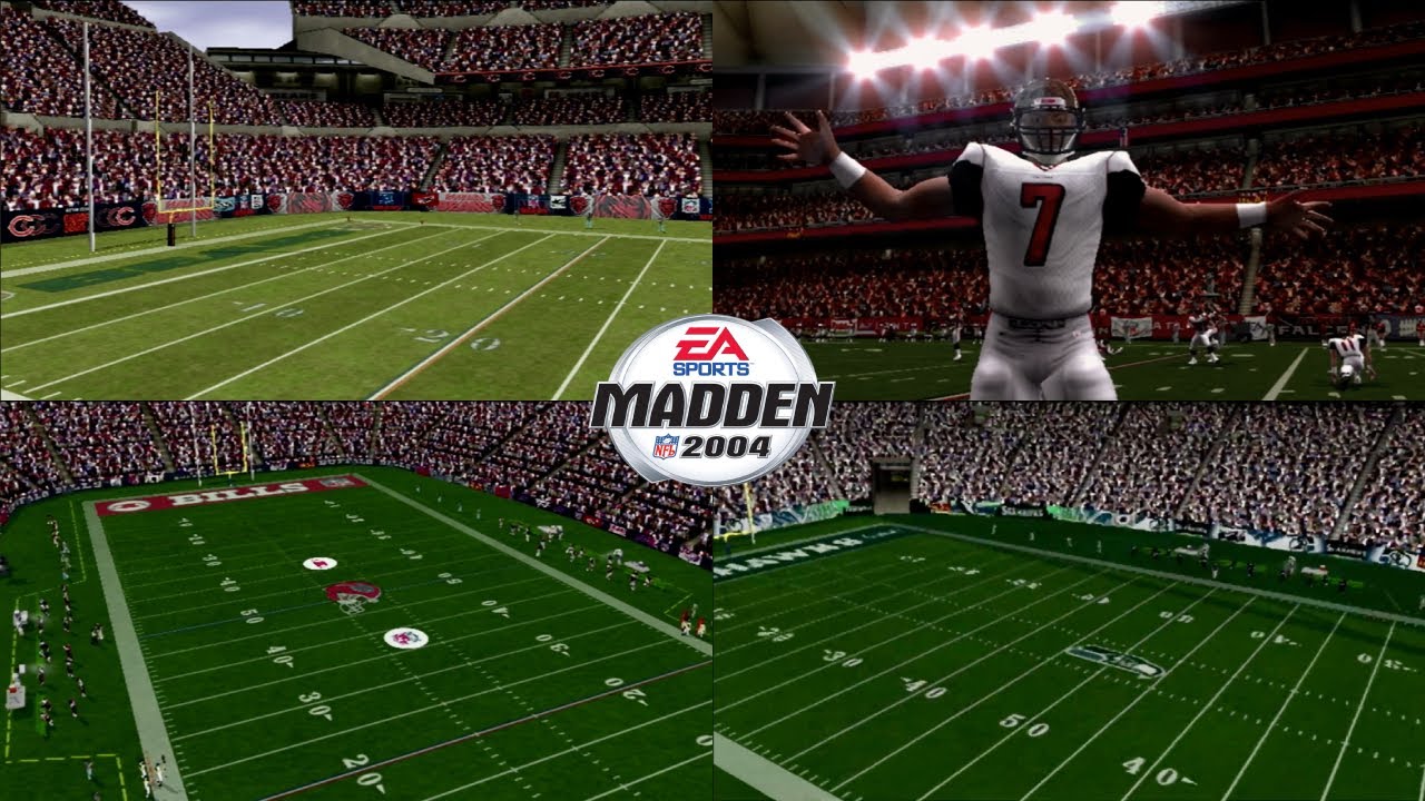 Madden NFL 2004 [All Team Intros] | Sports Game Stadiums 🏟 🏈 - YouTube