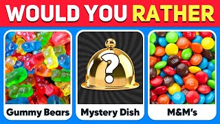 Would You Rather Mystery Dish Edition 🍕🍽️