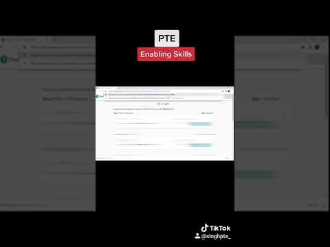 ENABLING SKILLS -  ???   #pte #ptespeaking #pteacademic #singhpte #pteexam #pte90