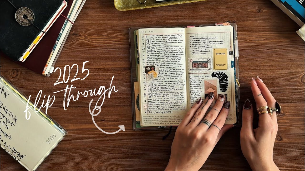 Hobonichi Weeks 2025 Flip Through | looking back and planning for 2026