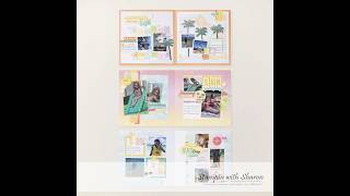 Friday Fun Beach Time Scrapbooking Workshop Kit