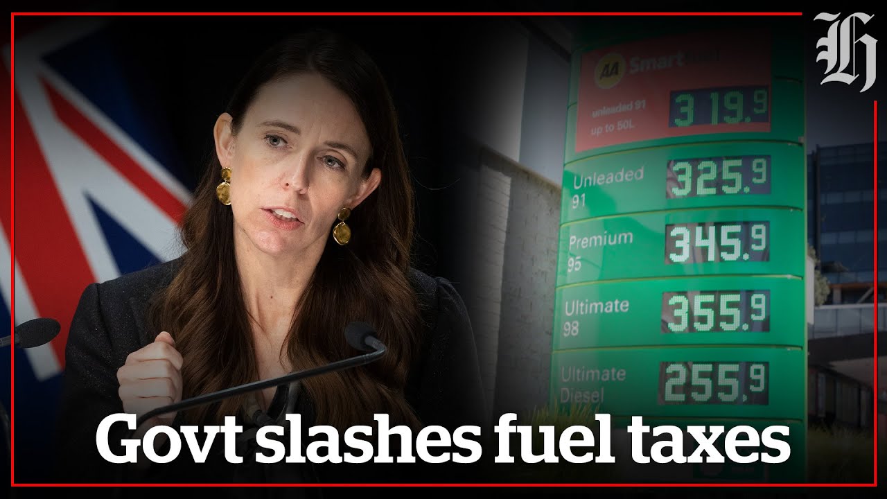 Govt slashes fuel taxes from midnight | nzherald.co.nz