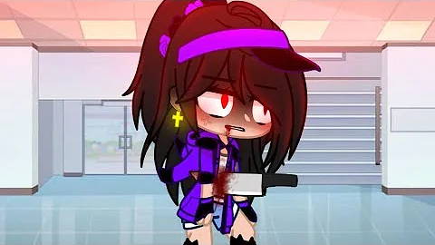 if aphmau didn't dodge the knife (aphmau AU)(short...