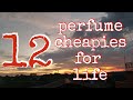 12 cheapie perfumes  for life