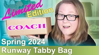 COACH Spring 2024 Runway Tabby Handbag Unboxing: Limited Edition || Autumn Beckman