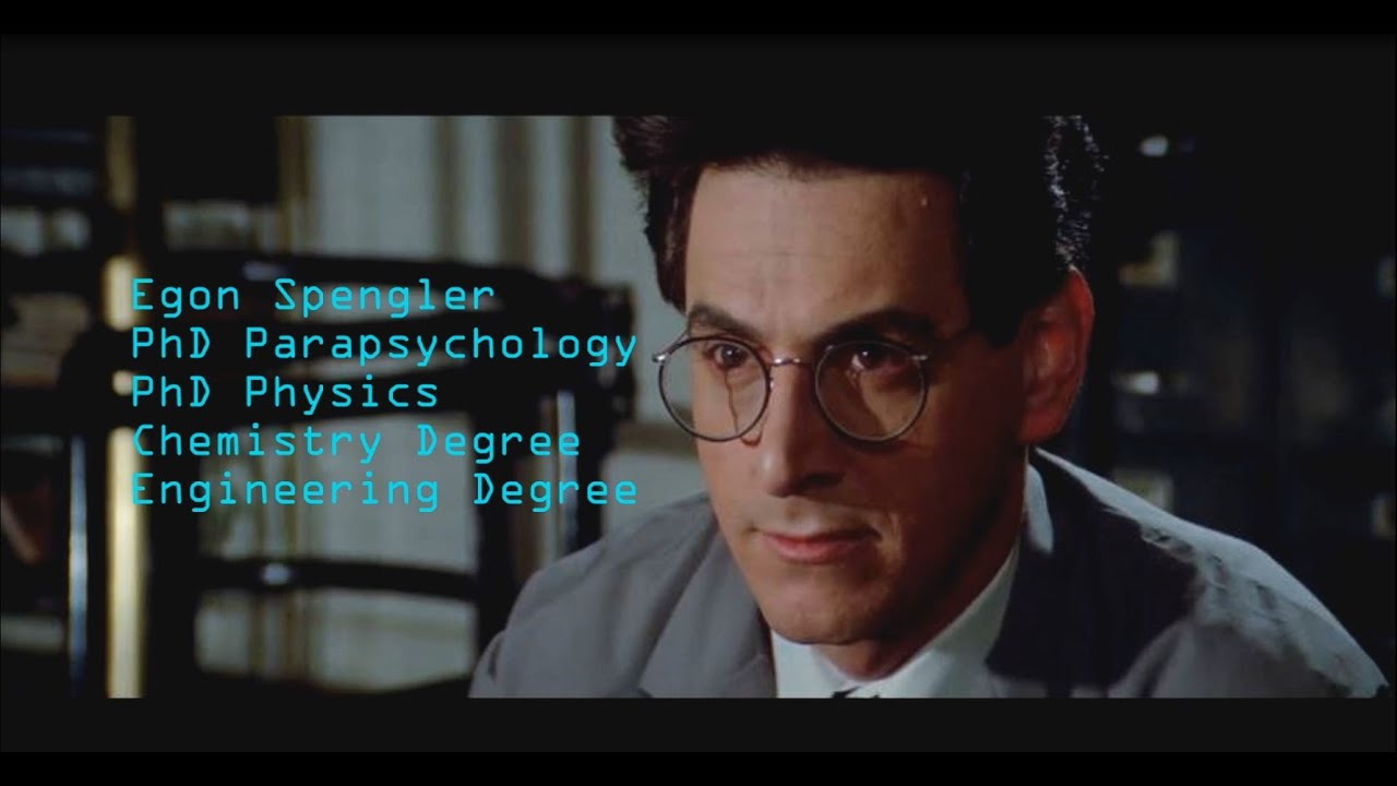 egon spengler, harold ramis, ghostbusters, profiles, dan aykroyd, ray stant...