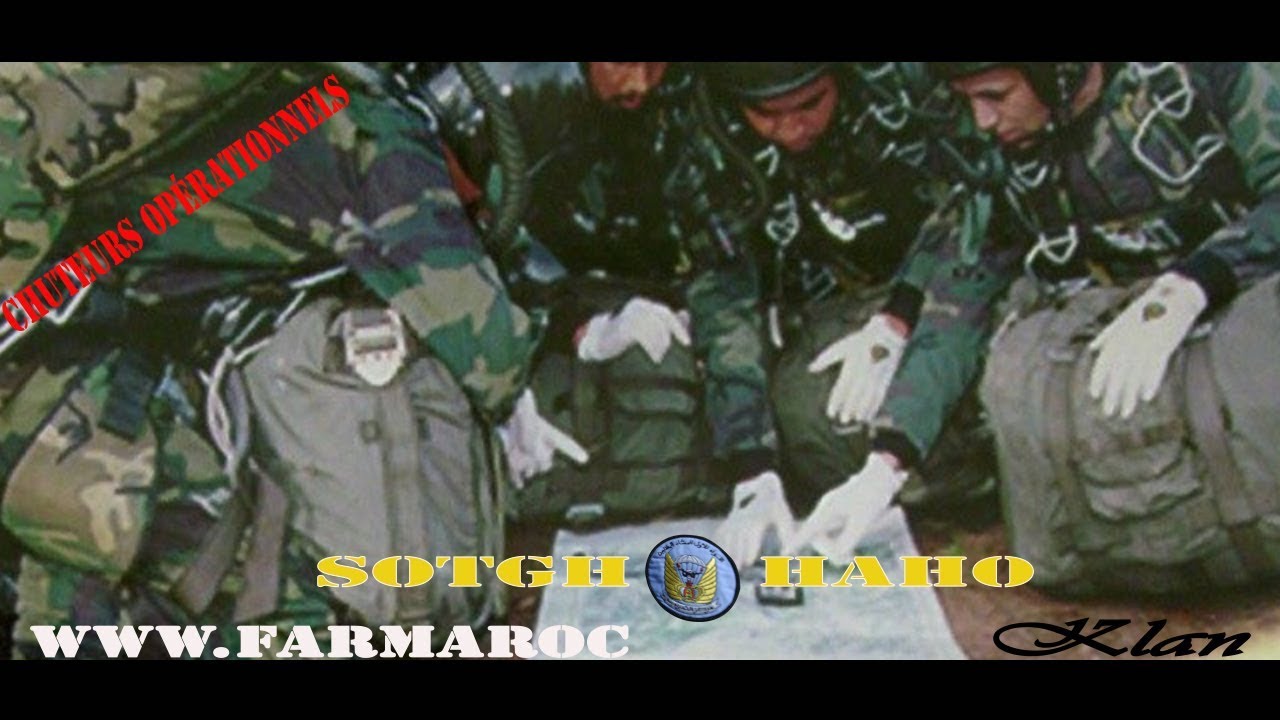 MOROCCAN ARMED FORCES | Chuteurs Opérationnels | SOTGH/HAHO | القوات المسلحة المغربية  |
