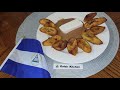 Nicaragua en casa Plátano Maduro Frito con Frijoles Molidos