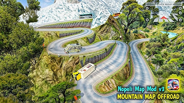 Nepali Map Mod v3 For Bus Simulator Indonesia  !! New Mountain Map Mod @nawazbhaiofficial