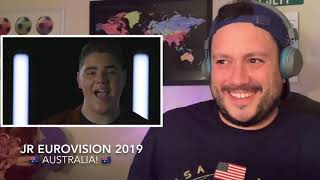 Jr. Eurovision 2019 Reaction to 🇦🇺AUSTRALIA!🇦🇺