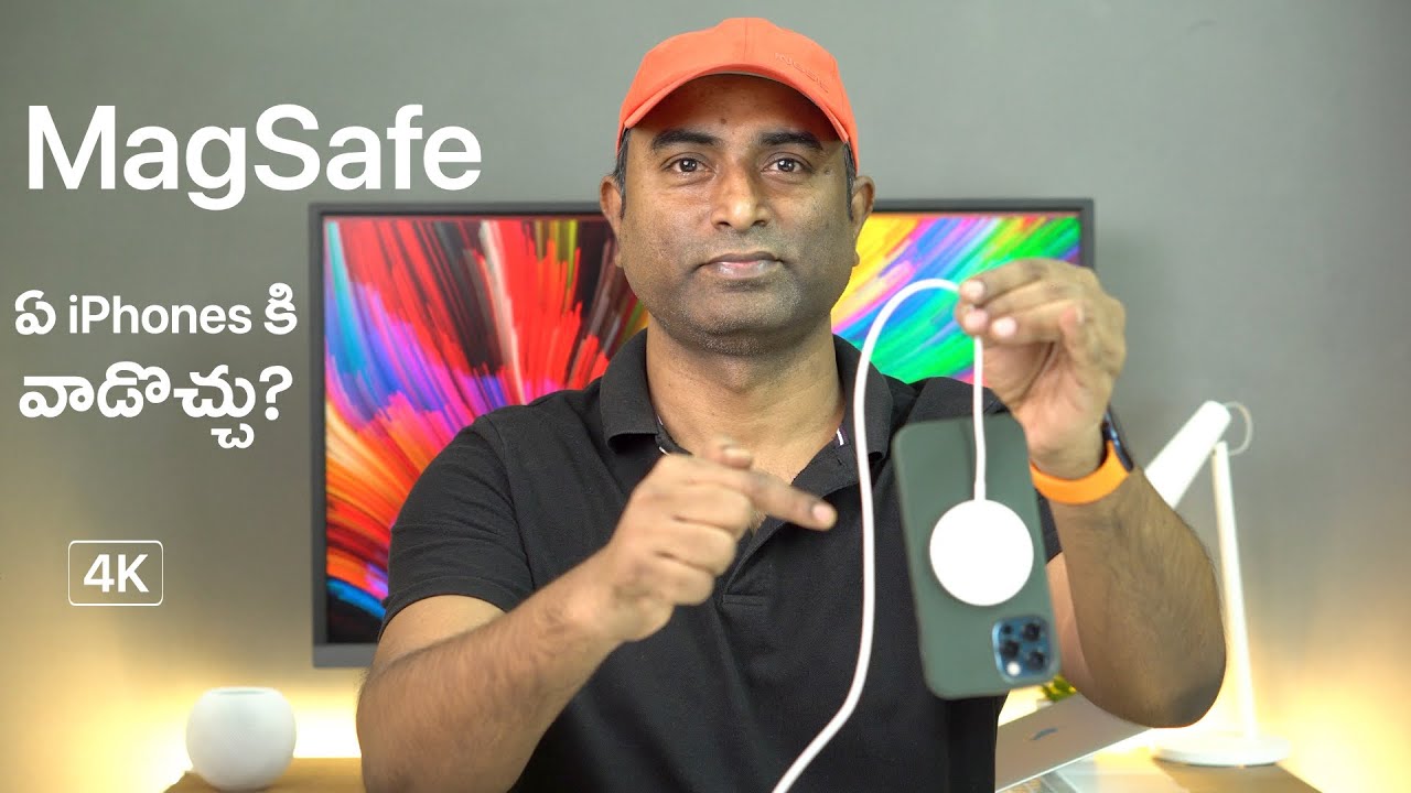 iPhone MagSafe charger   Tips  amp  Instructions from Apple   Telugu 4K