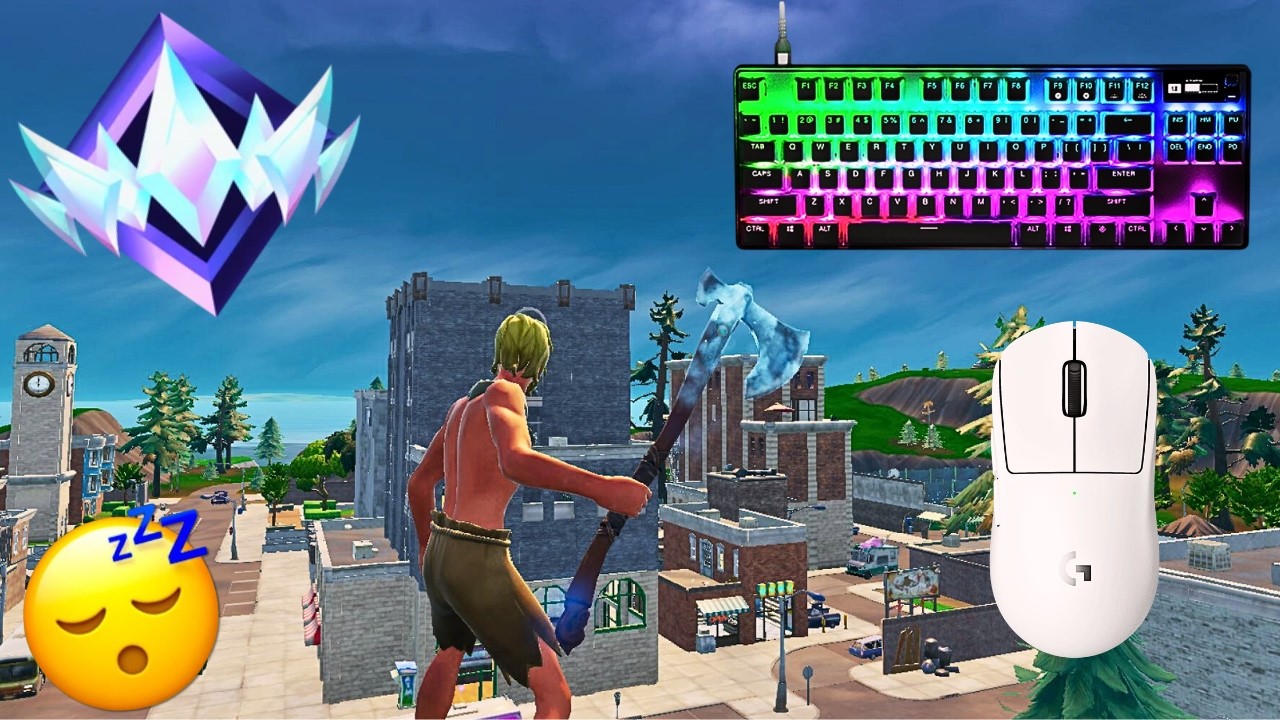 SteelSeries Apex Pro TKL ASMR 😴 Fortnite OG Ranked Reload 🏆 Satisfying Keyboard Fortnite 240 FPS 4K
