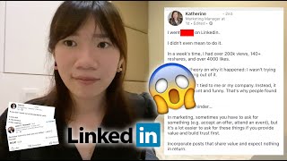 Reacting To CRINGE LinkedIn Posts!