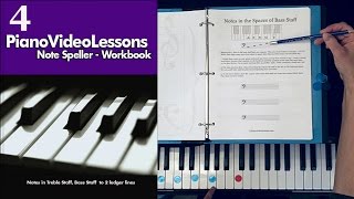 Note Speller for Piano Lesson 4: Reading Bass Clef Spaces | Free Piano Lessons Note Speller for Piano Lesson 4: Reading Bass Clef Spaces | Free Piano Lessons