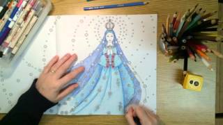 Our Lady's Garden coloring book
