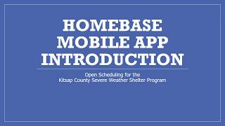 HOMEBASE   Mobile App Video screenshot 5