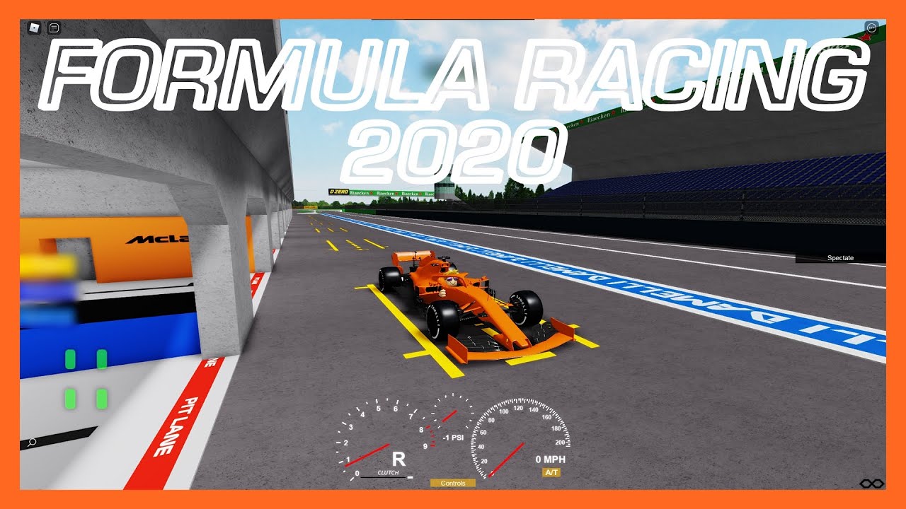 Roblox [Formula Racing 2020] - New Release Gameplay (No Commentary ...